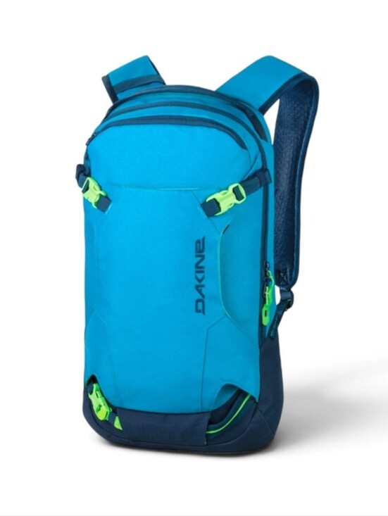 Dakine Handbags - Dakine Heli Pack 12L Blue Ski Snowboarding Outdoor Lightweight Backpack